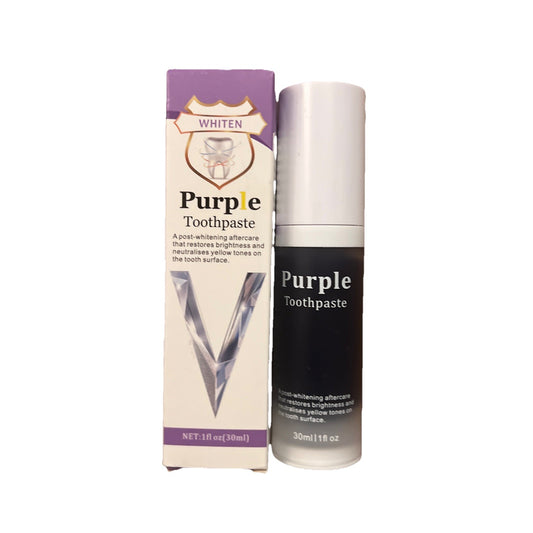 Purple Toothpaste for Teeth Whitening, Color Corrector