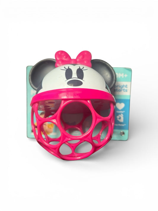 Minnie Mouse Rattle Toy Baby Teether by Bright Starts