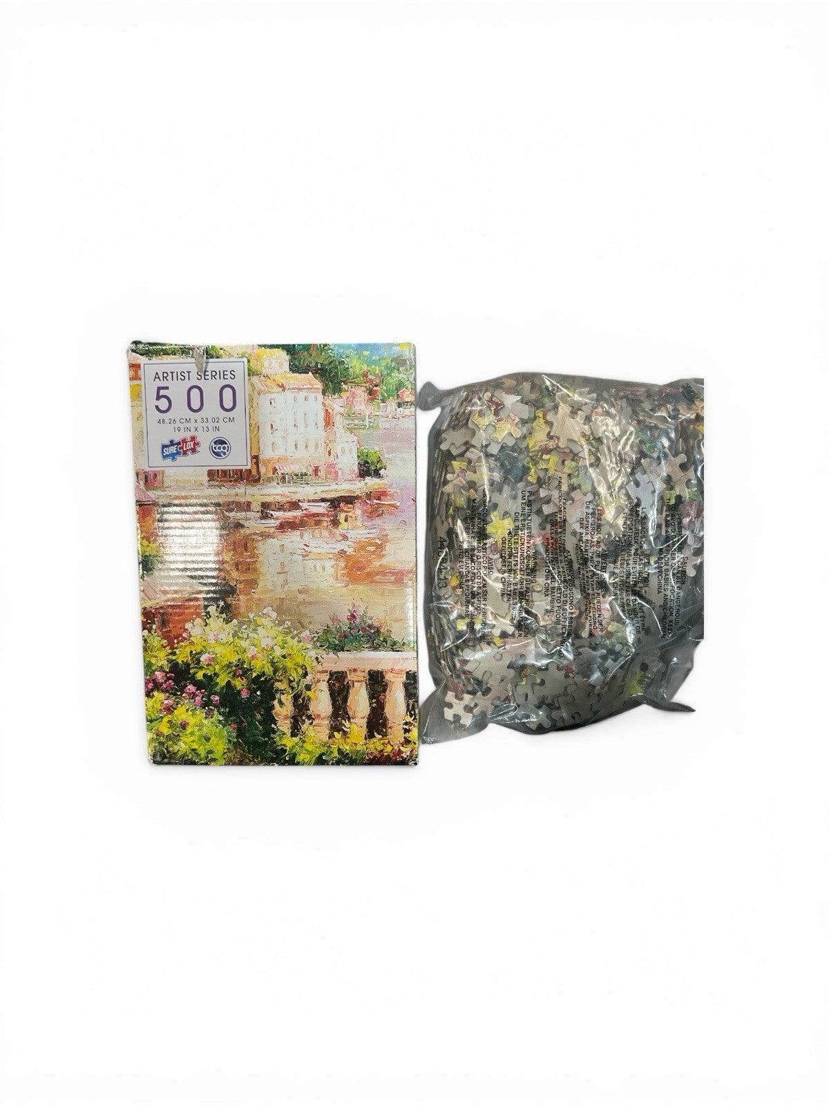 500 Pc 2022 TCG Prelude to Summer Puzzle 19x13 Complete Damaged Box