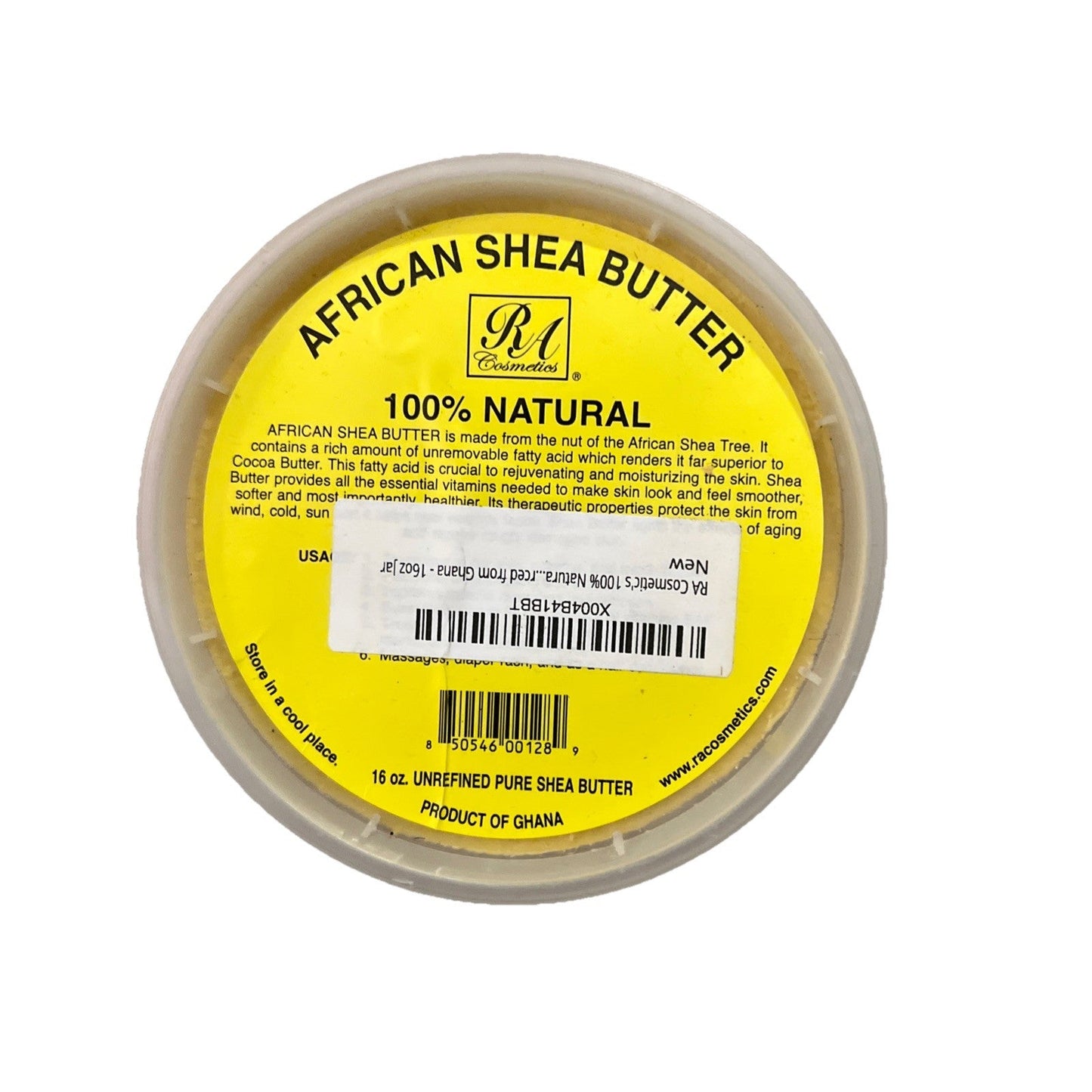 African Shea Butter 100% Natural 16oz Moisturizing Nourishing Skin Hair Care | Bazrify