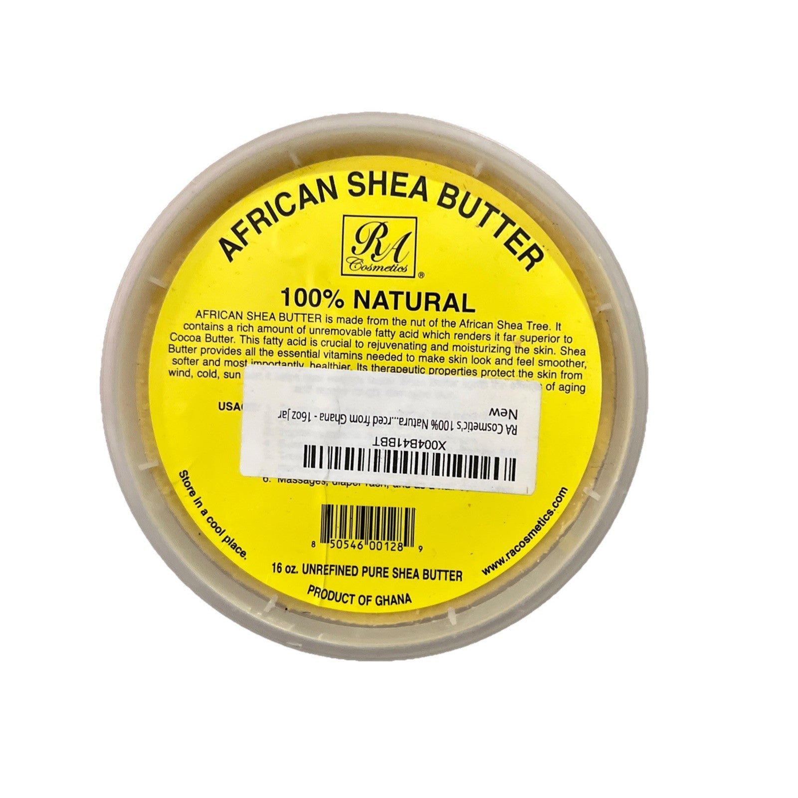 African Shea Butter 100% Natural 16oz Moisturizing Nourishing Skin Hair Care | Bazrify