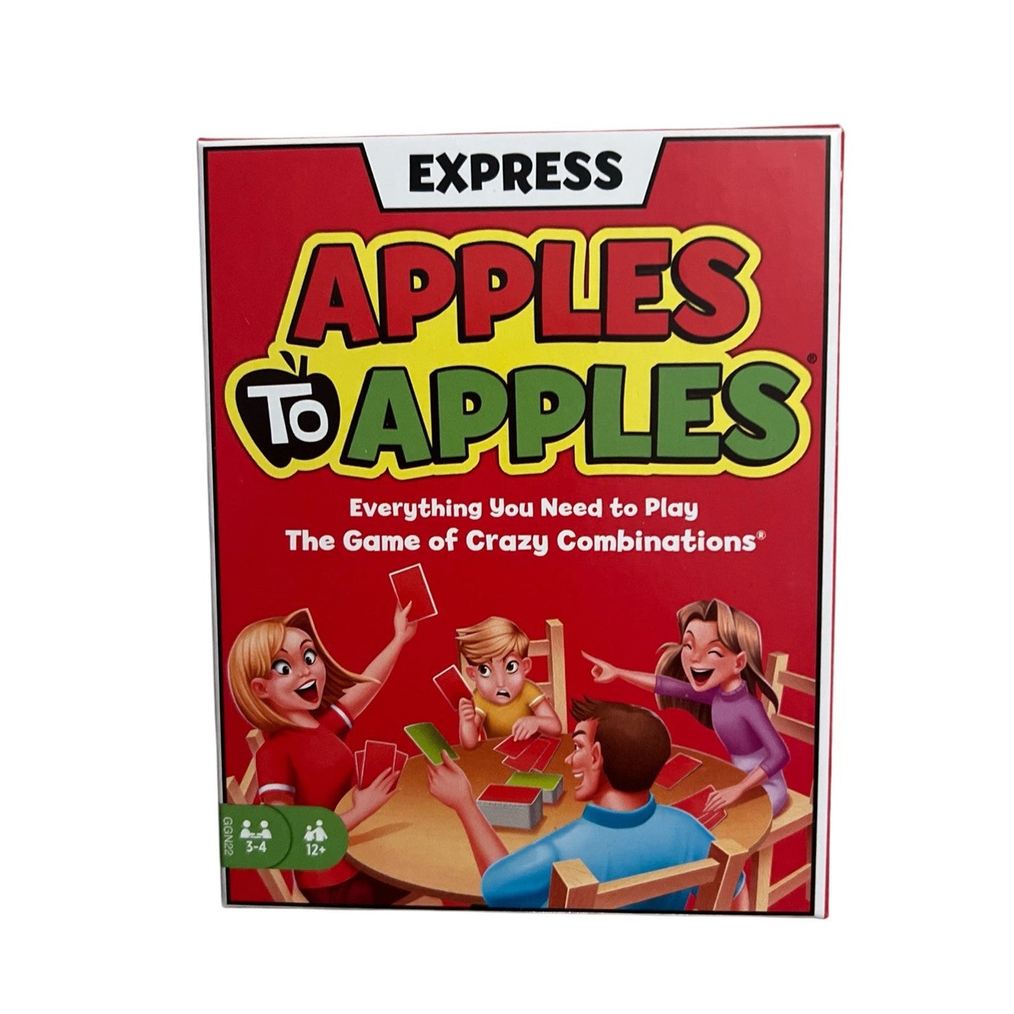 Apples to Apples Mattel Card Game Portable Travel Fun Size Express Edition | Bazrify