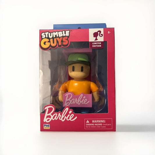 Barbie Fan Guy Mr Stumble Guys Limited Edition 4 Inch Collectible Figure Toy 2024