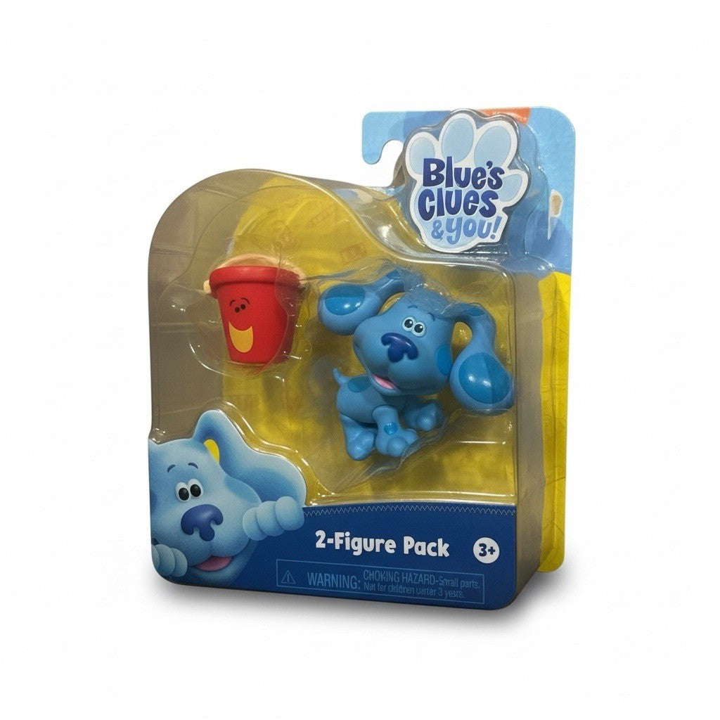 Blues Clues You Blue Pail 2 Figure Playset Nickelodeon Character Toy | Bazrify