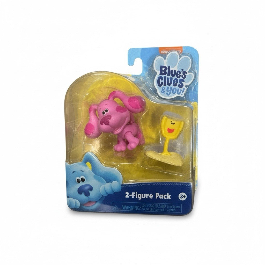 Blues Clues and You Magenta Shovel 2 Figure Pack Nickelodeon Character Toy