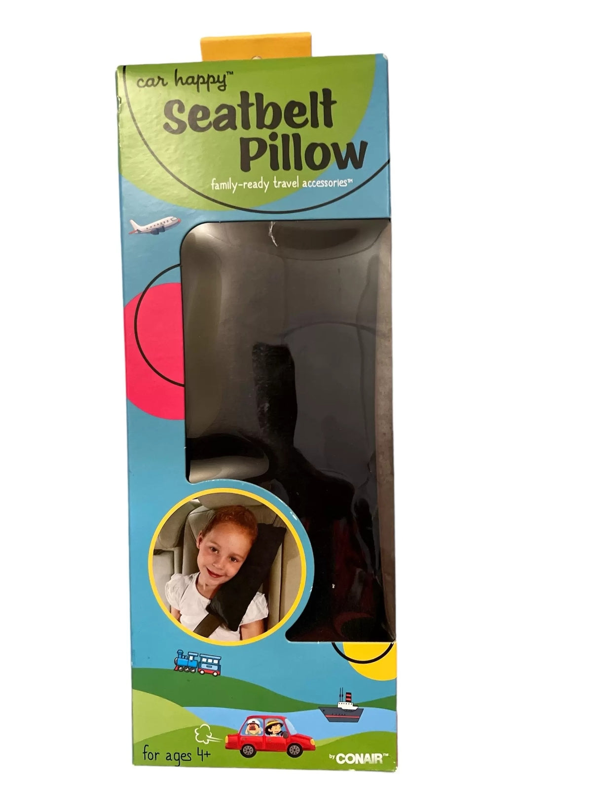 Conair Car Happy Seat Bellow Pillow Ergonomic Lumbar Support Cushion | Bazrify