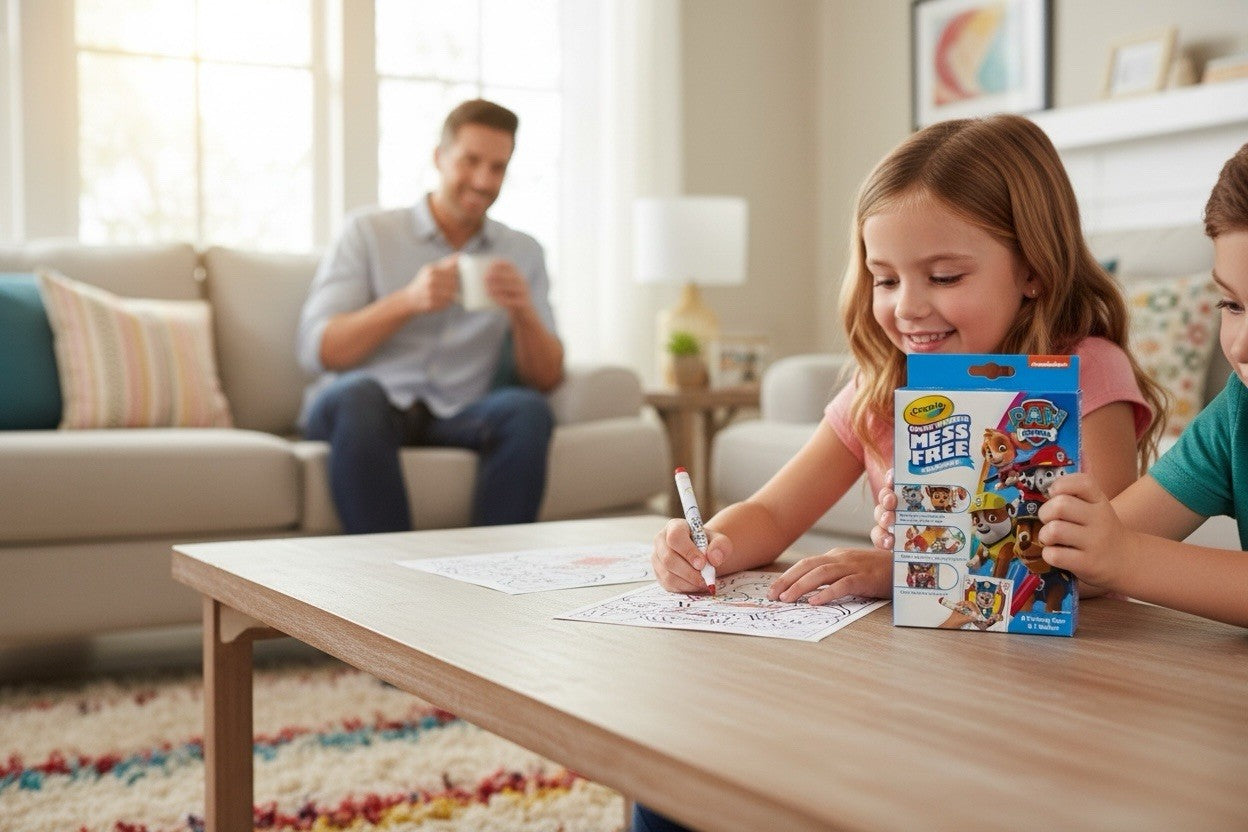 Color Wonder Paw Patrol Mess-Free Coloring Set - Crayola