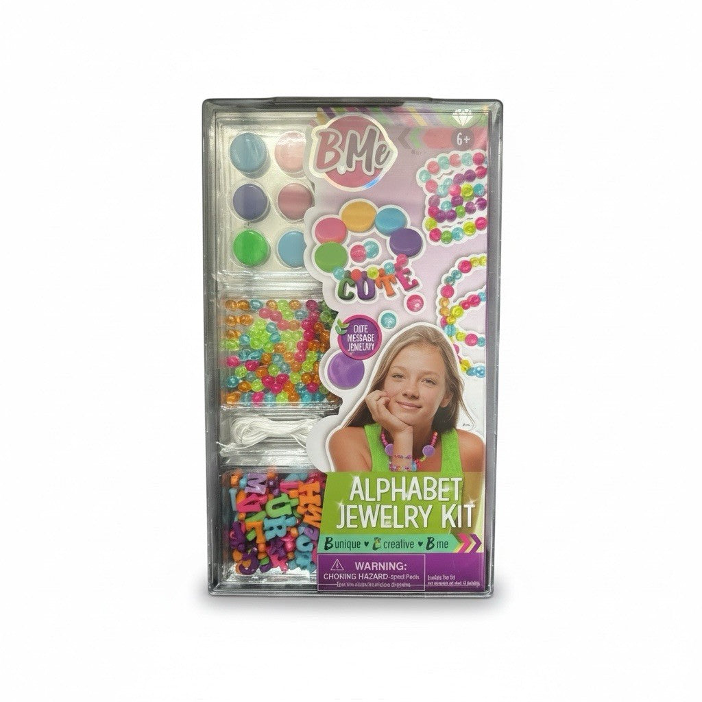 Alphabet Jewelry Craft Kit for Kids Ages 6+ – Creative Kids