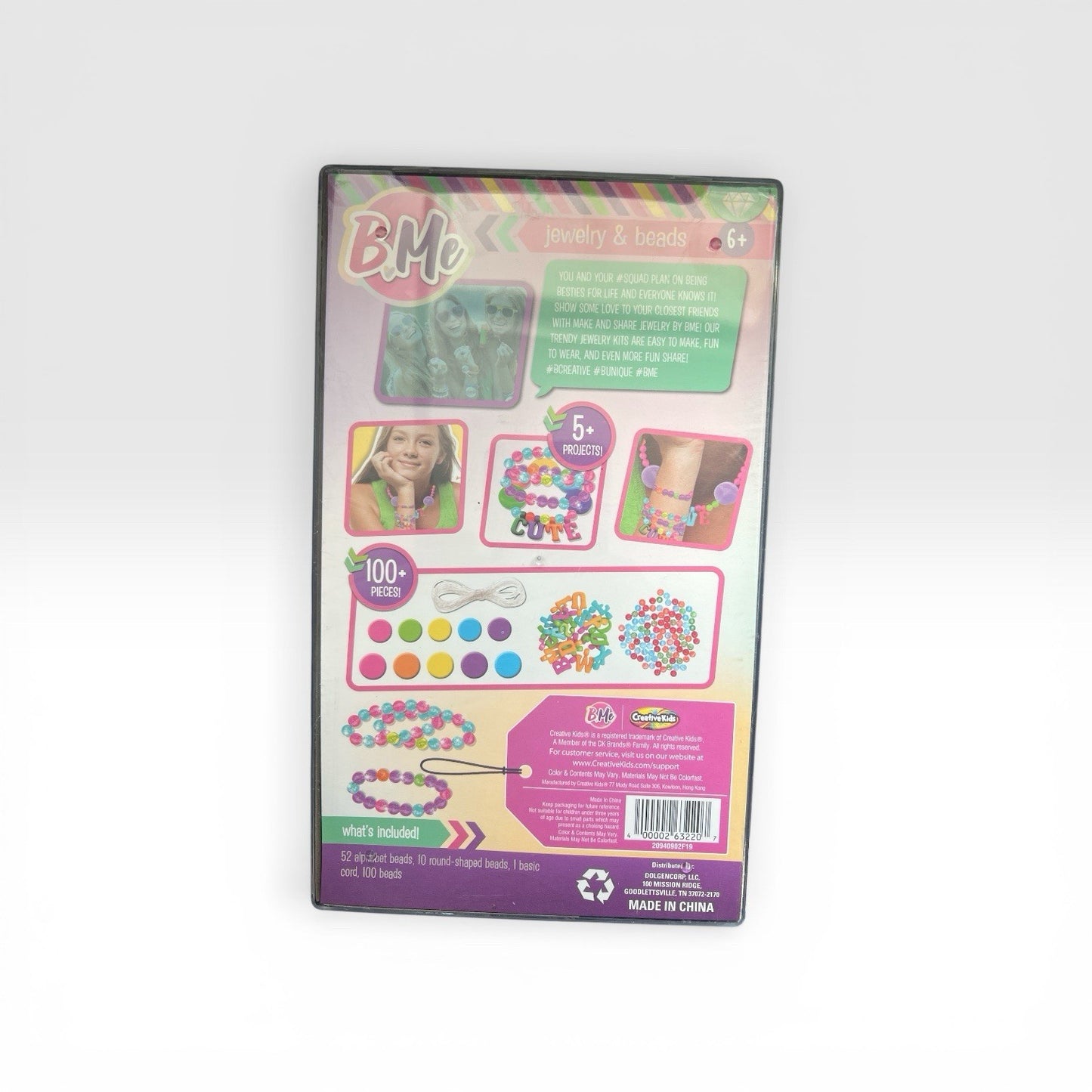 Alphabet Jewelry Craft Kit for Kids Ages 6+ – Creative Kids