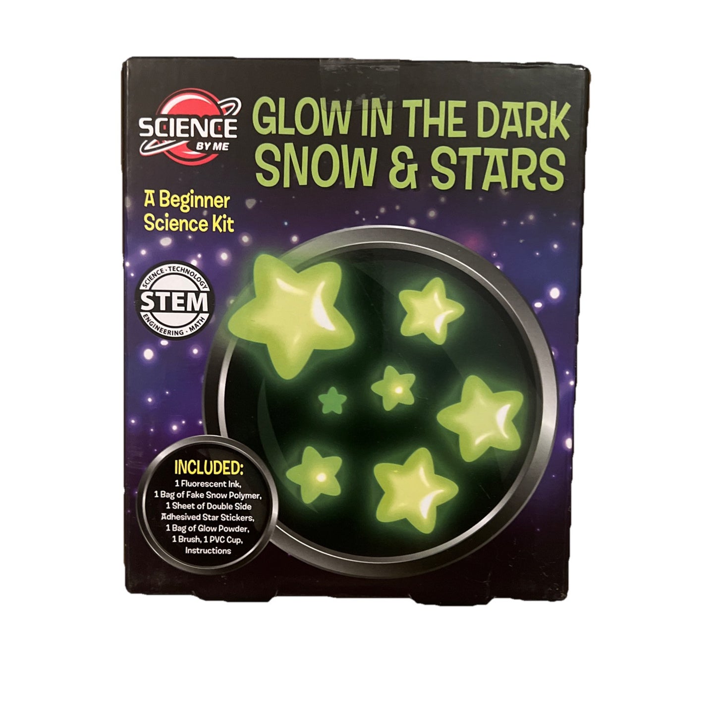 STEM Science Kit Glow-in-Dark Snow & Stars by Creative Kids