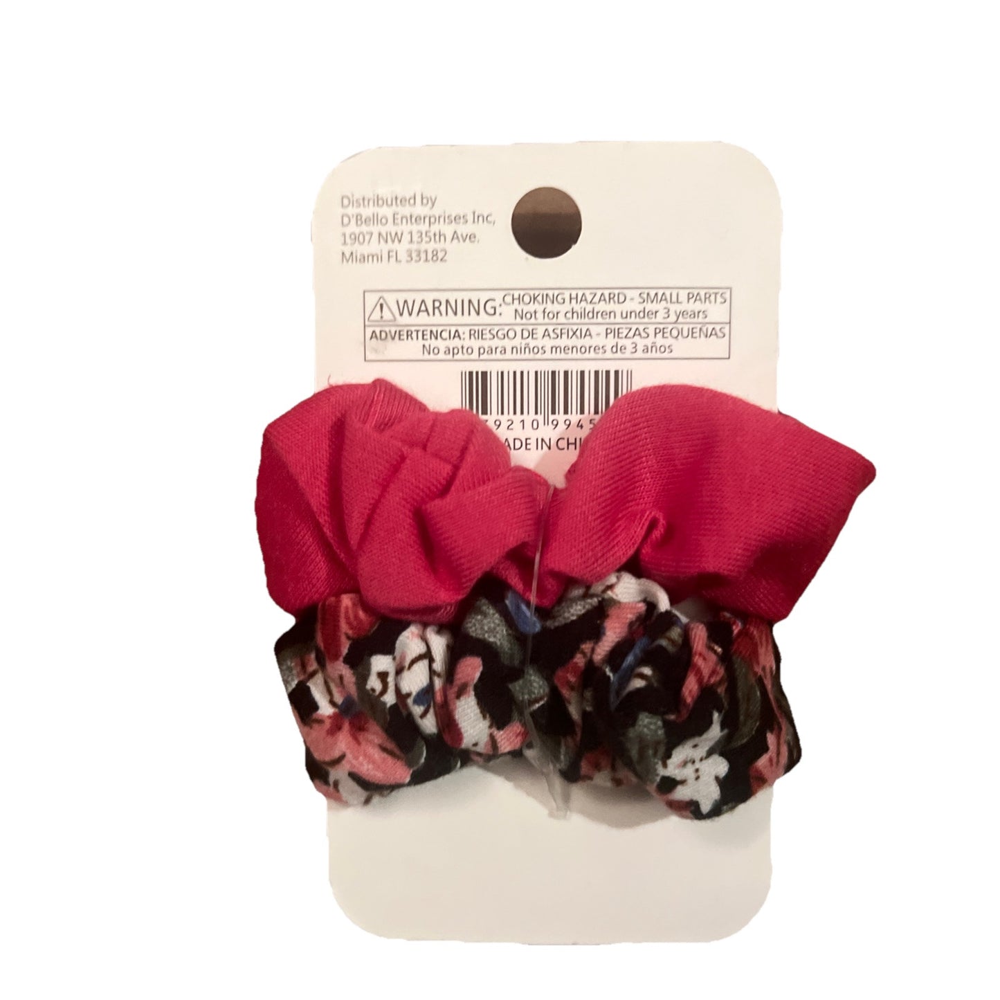 Hair Scrunchies Assorted Colors for Women & Girls by D'Bello
