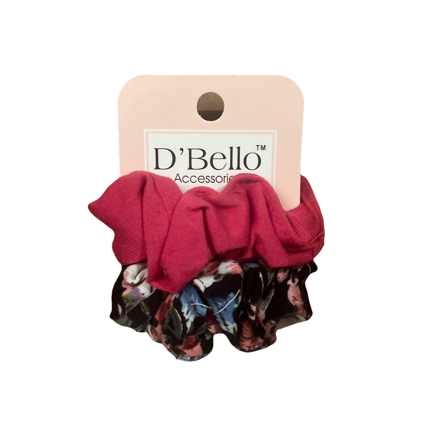 D'Bello Accessories Scrunchies Stylish Hair Ties for Women and Girls Assorted Colors