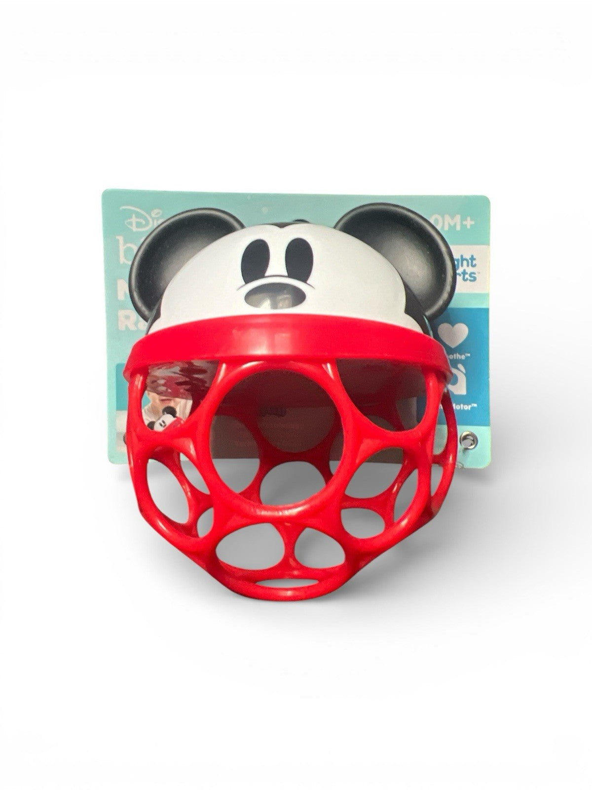 Disney Baby Mickey Mouse Rattle Along Buddy Easy Grasp Newborn Sensory Toy