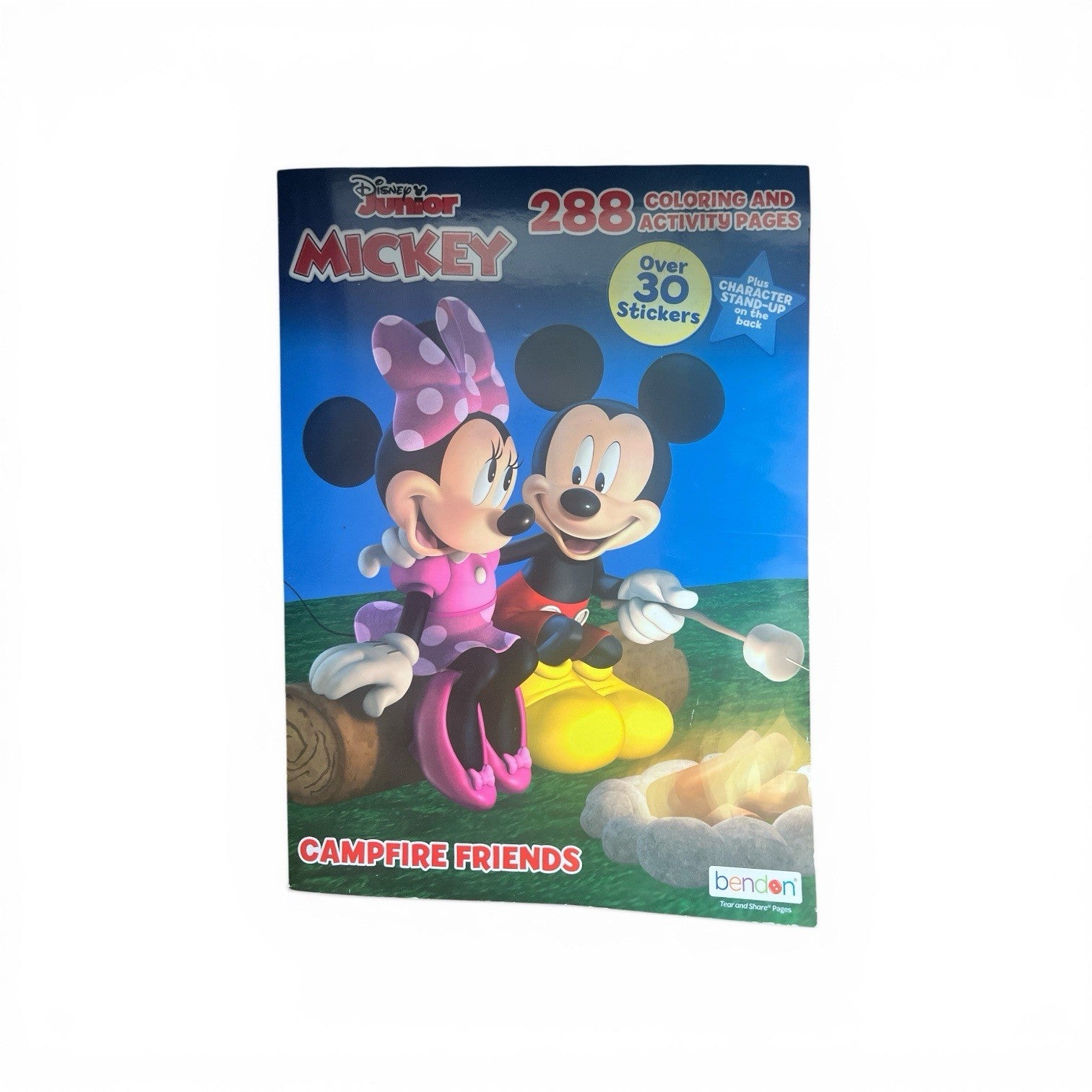 Disney Junior Mickey Mouse Jumbo Coloring Activity Book 288 Pages 30 Stickers | Bazrify