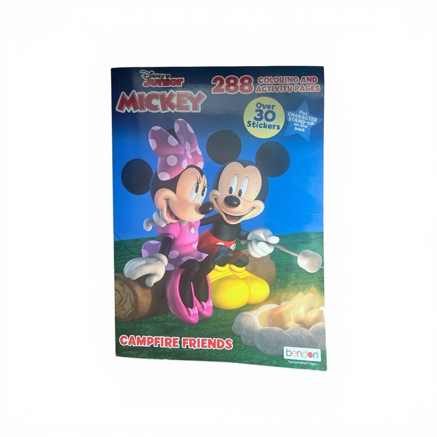 Disney Junior Mickey Mouse Jumbo Coloring and Activity Book 288 Pages with Stickers