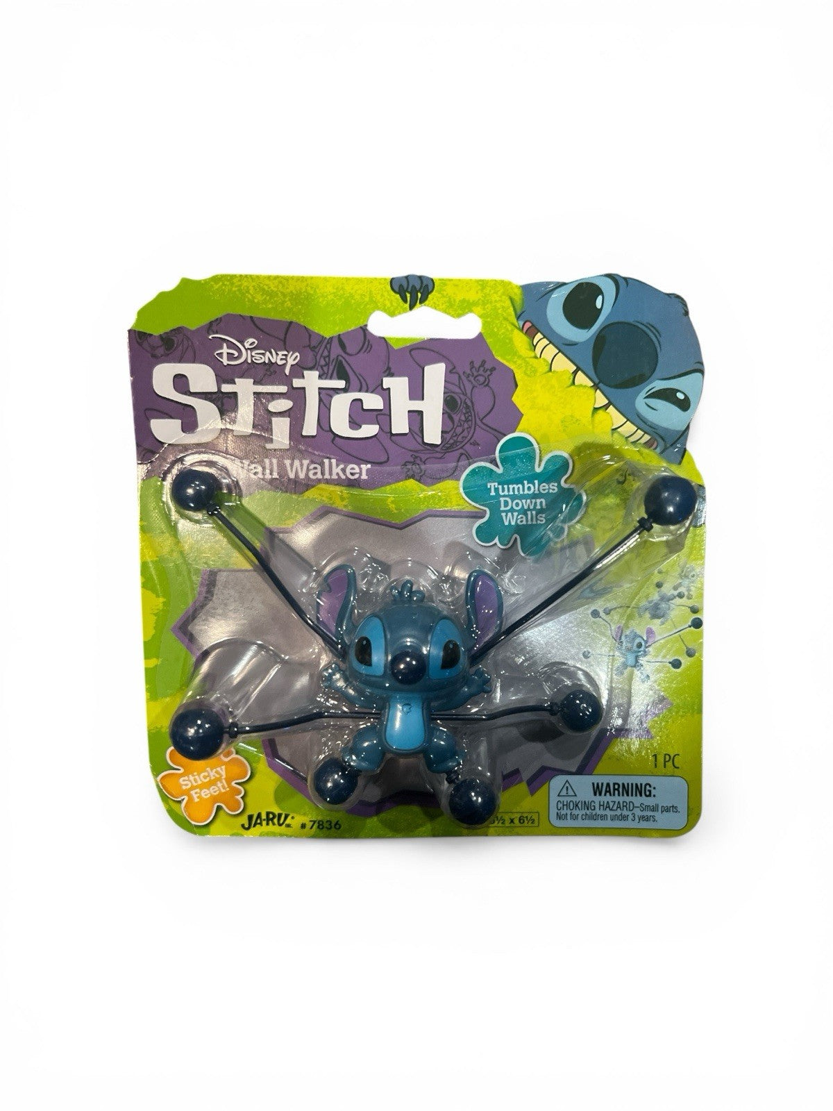 Disney Stitch Sticky Feet Wall Walker Toy Lilo & Stitch by Jaru