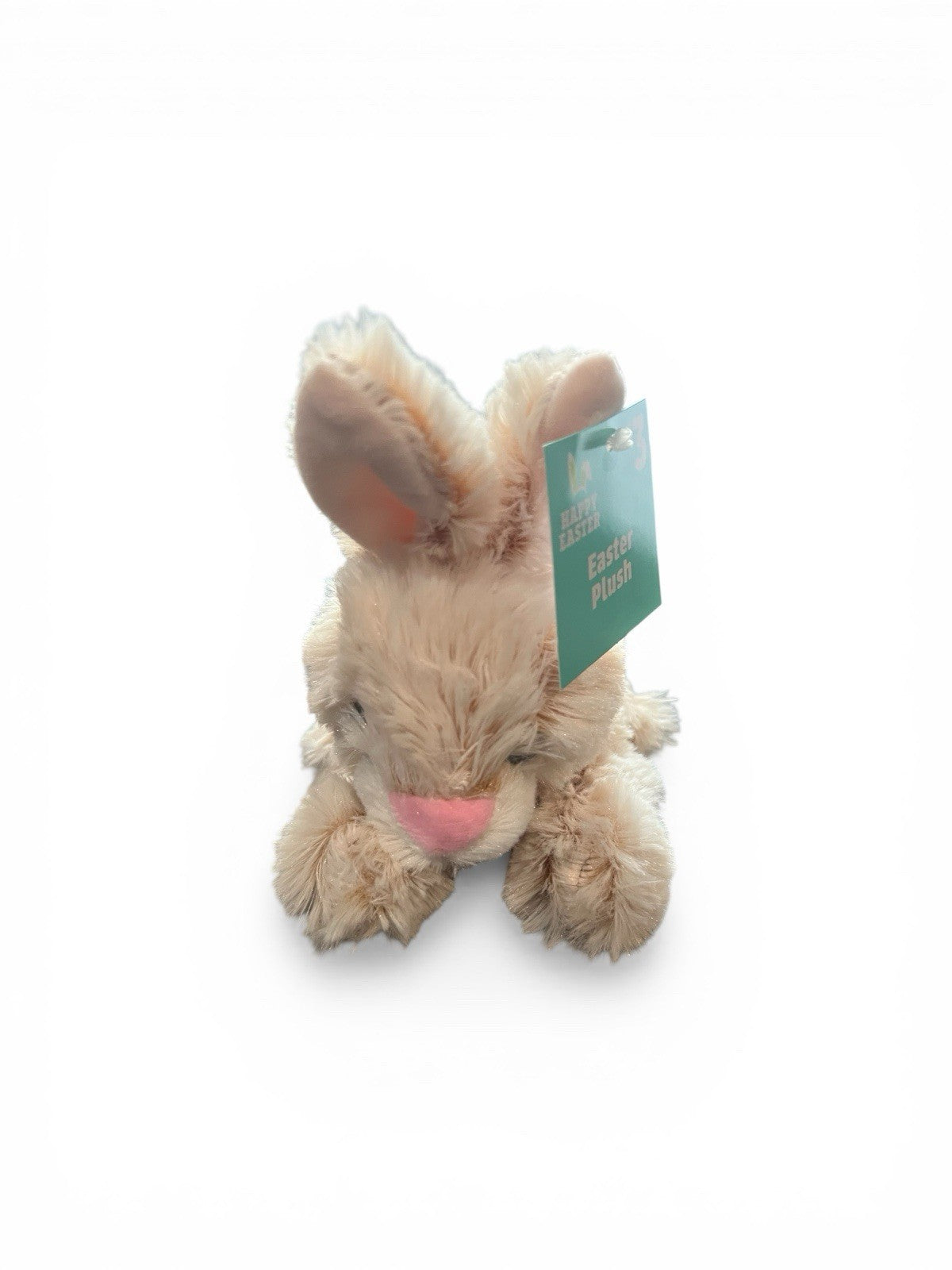 Easter Bunny Plush - Soft Stuffed Brown Rabbit Toy