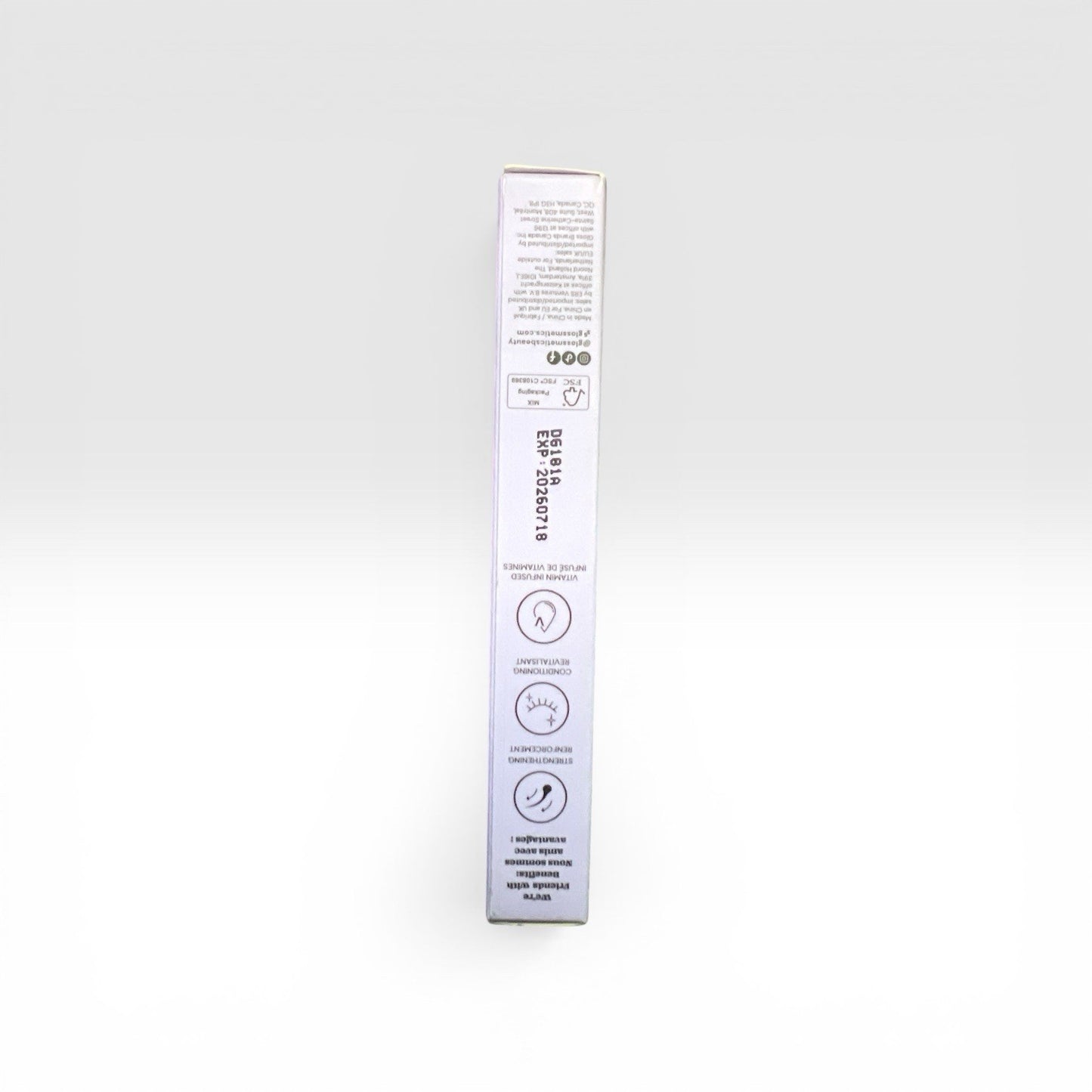 Lash and Brow Serum, Nourishing 0.10 oz by Glossmetics