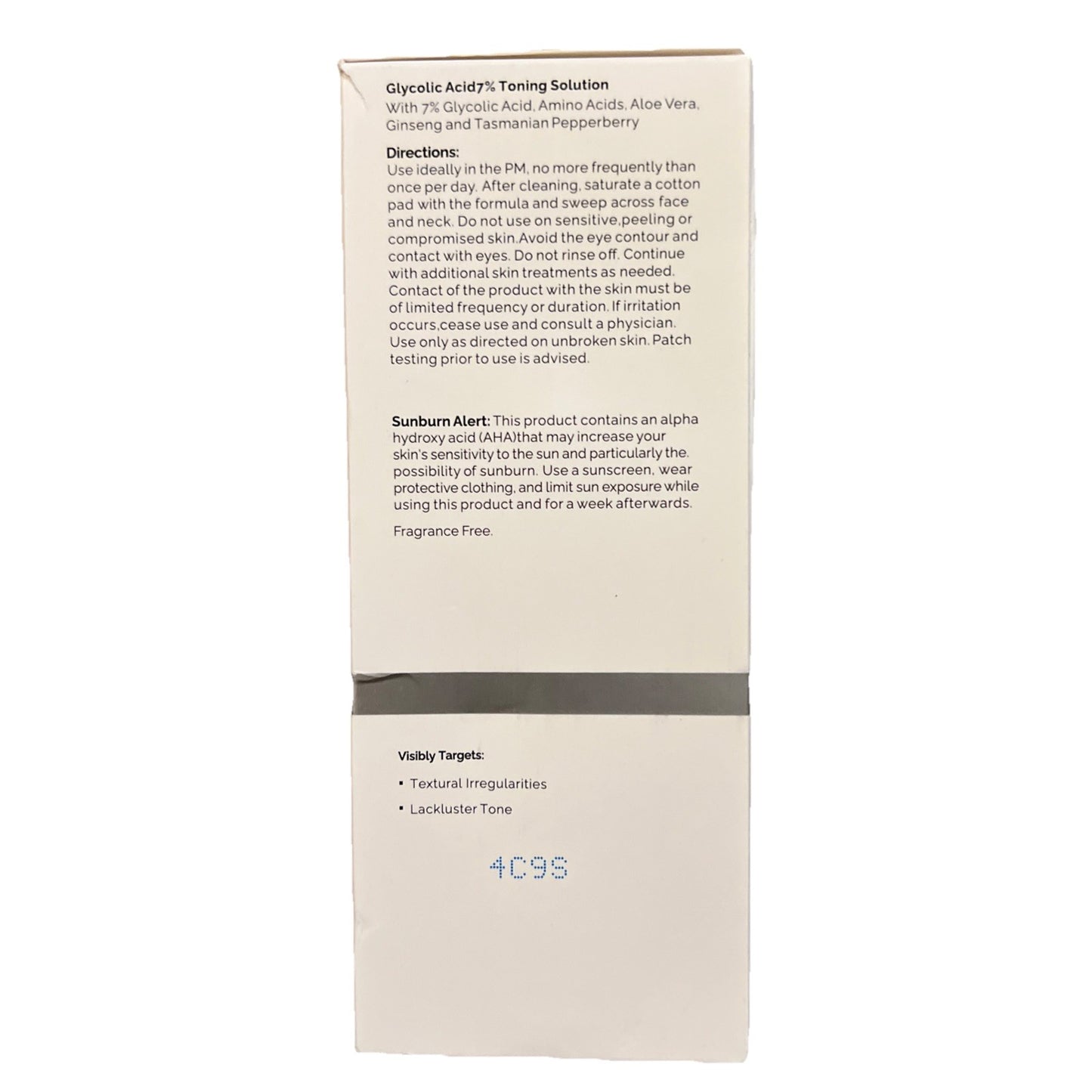 Glycolic Acid 7% Toning Solution – Exfoliating Toner 240ml