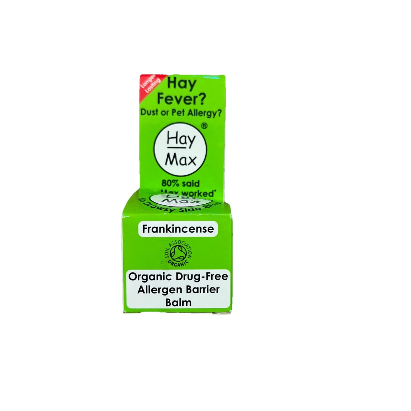 HayMax Frankincense Allergy Relief Balm, Organic, 0.17 fl oz