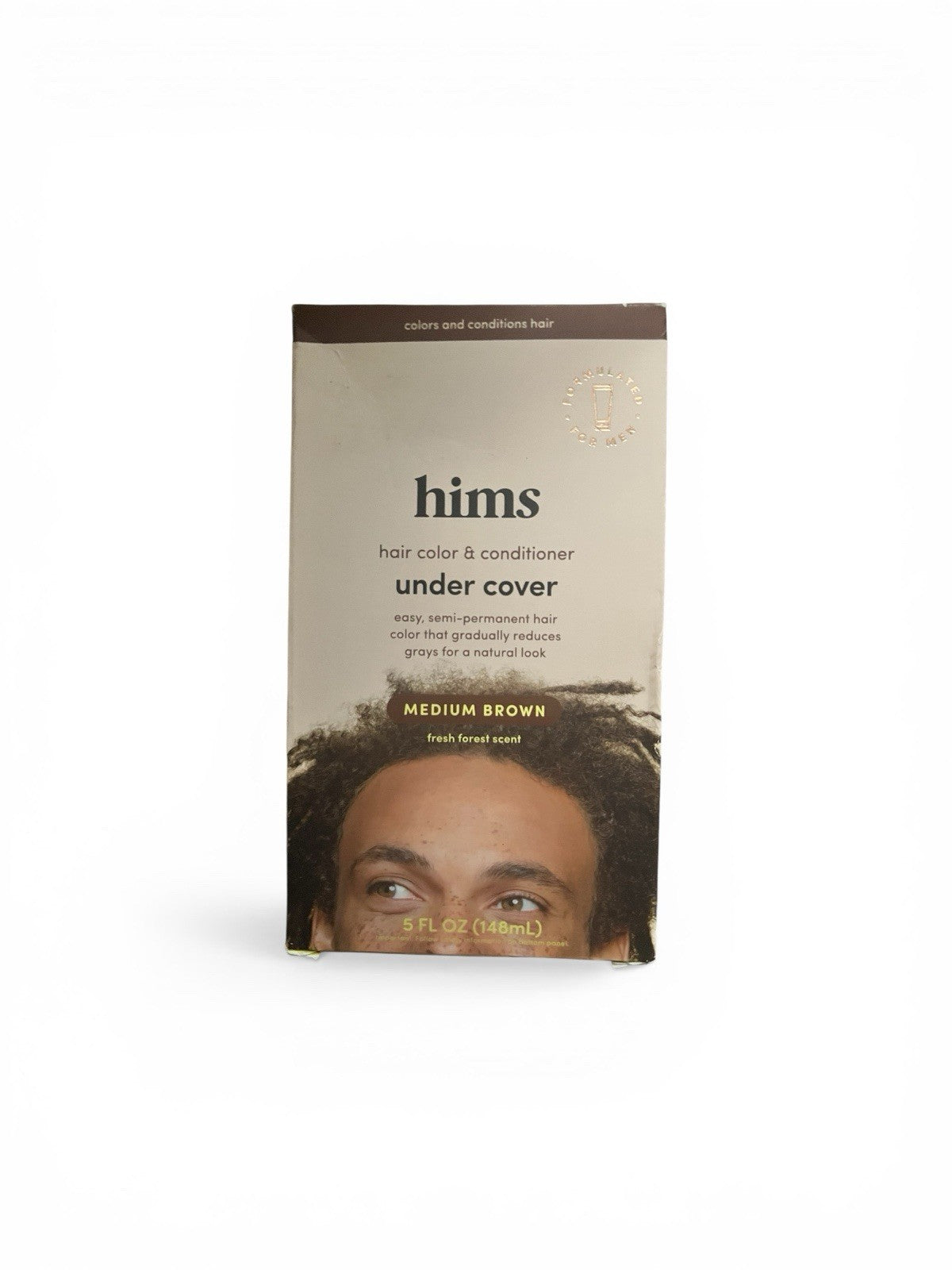 Hims Undercover Medium Brown Gray Blending Shampoo 5 Min Semi-Permanent