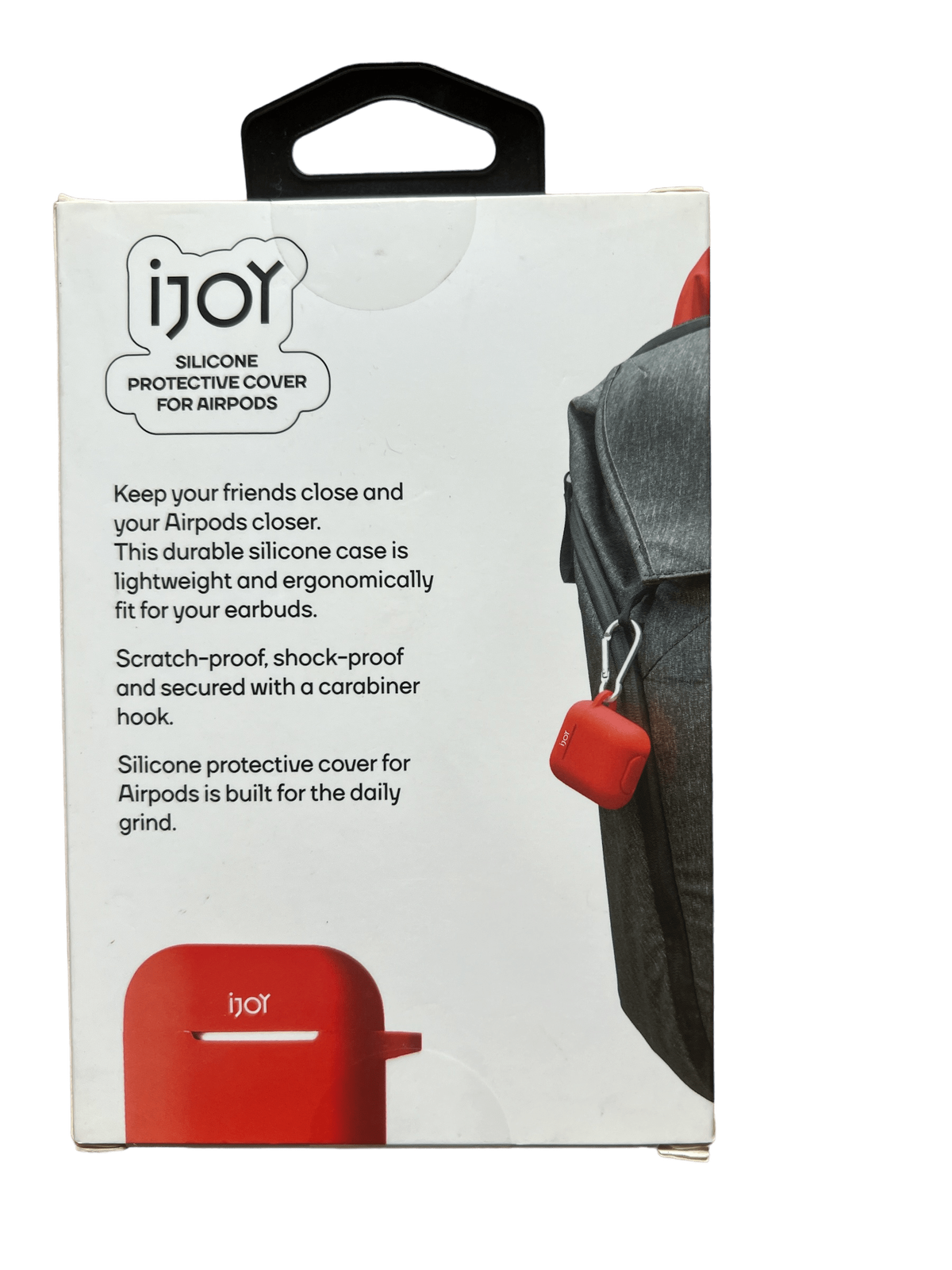 AirPods Silicone Case – Non-Slip Protective Cover, iJoy