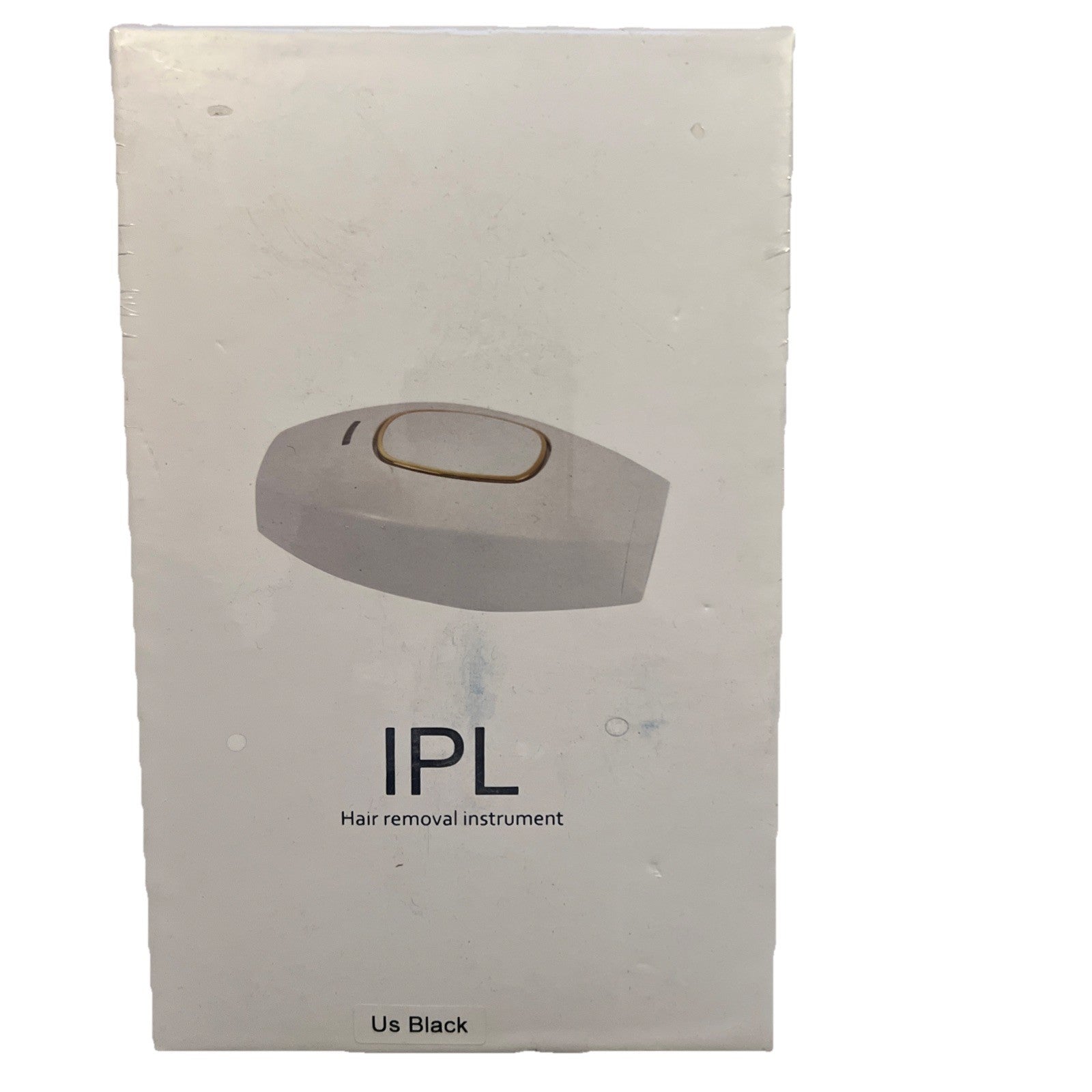 IPL Hair Laser Removal Handset Black Permanent Hair Reduction At-Home Device | Bazrify