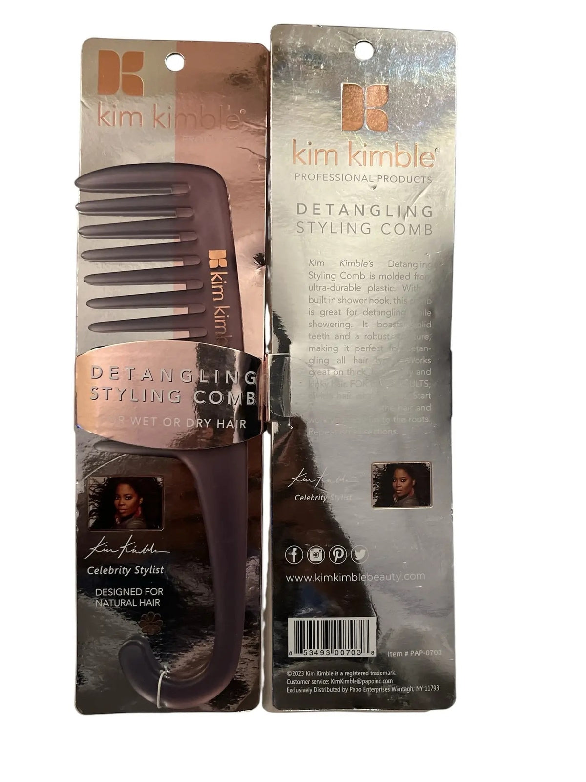 Wide Tooth Detangling Comb for Wet & Dry Hair – Kim Kimble