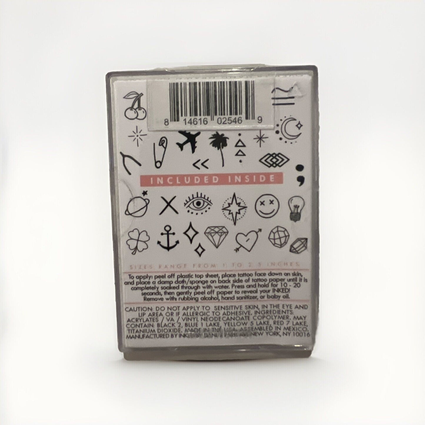 Temporary Tattoos 15+ Hand-Drawn Waterproof Designs | Inked
