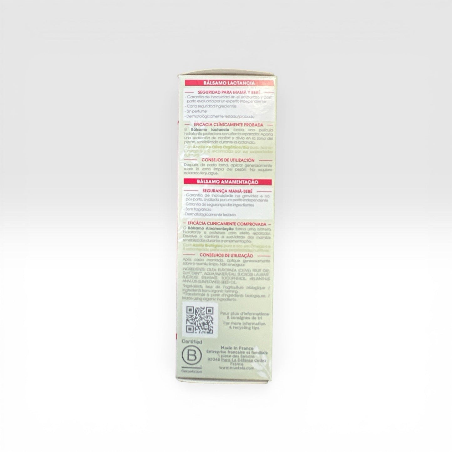 Nursing Comfort Balm, Organic Body Care 30ml by Mustela
