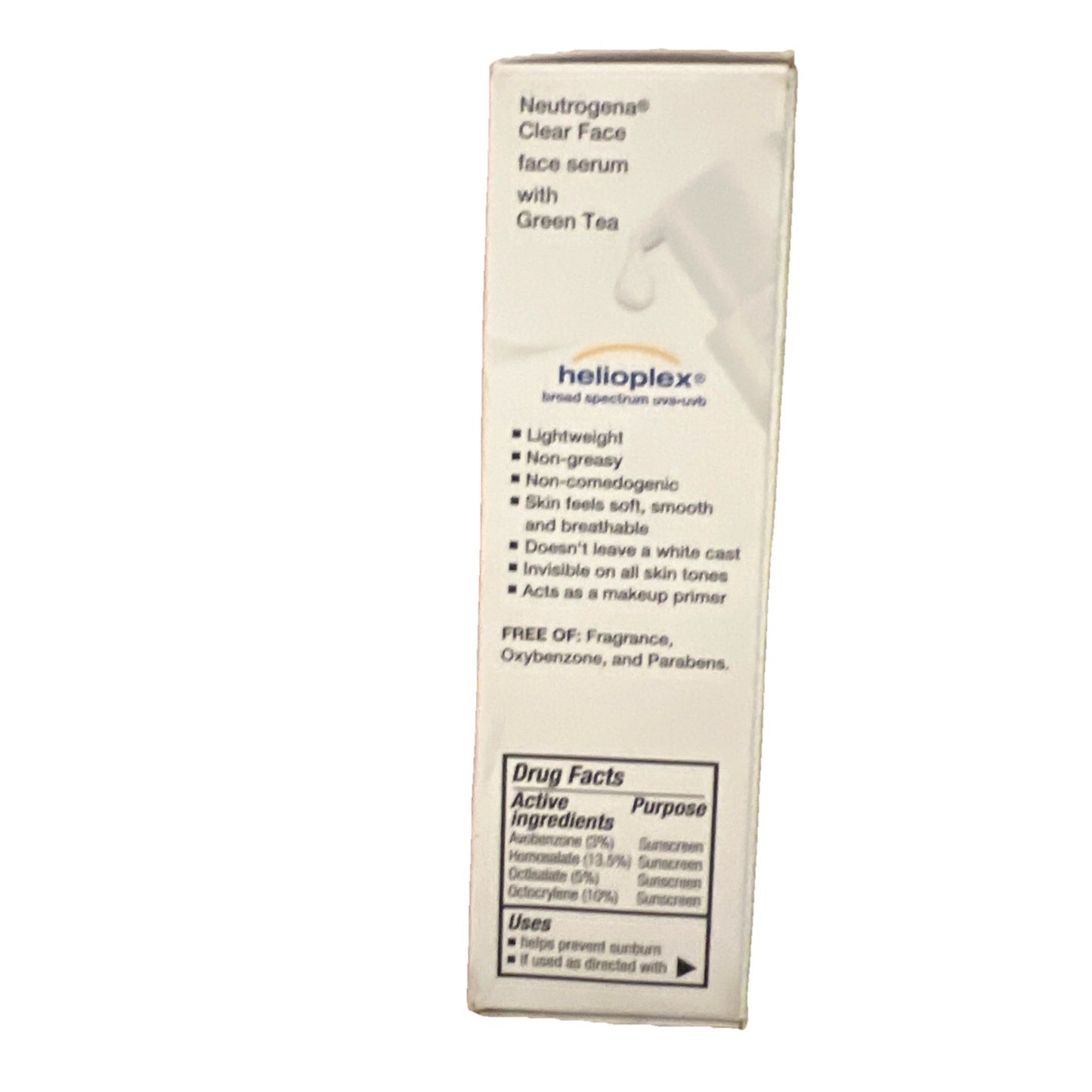 Clear Face Sunscreen Serum SPF 60+ 1.7 oz - Neutrogena