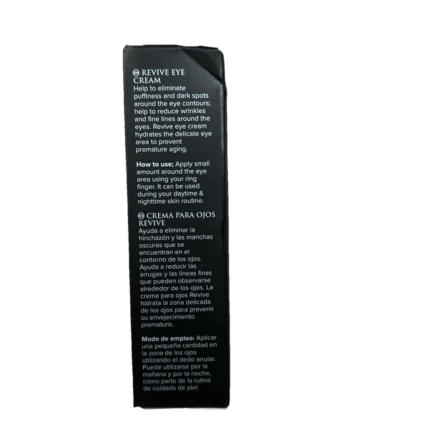 Revive Eye Cream for Puffiness and Wrinkles - NEXXT Beauty