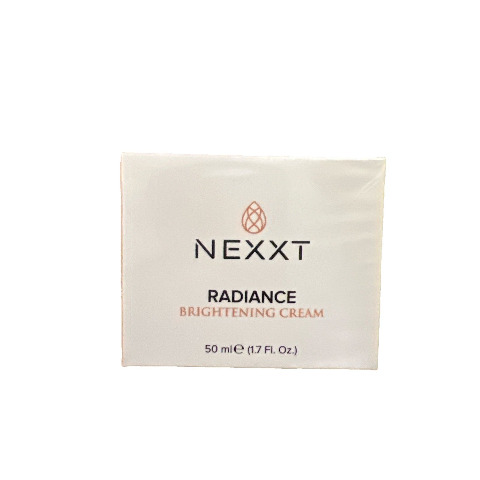 Nexxt Radiance Brightening Cream packaging on a white background