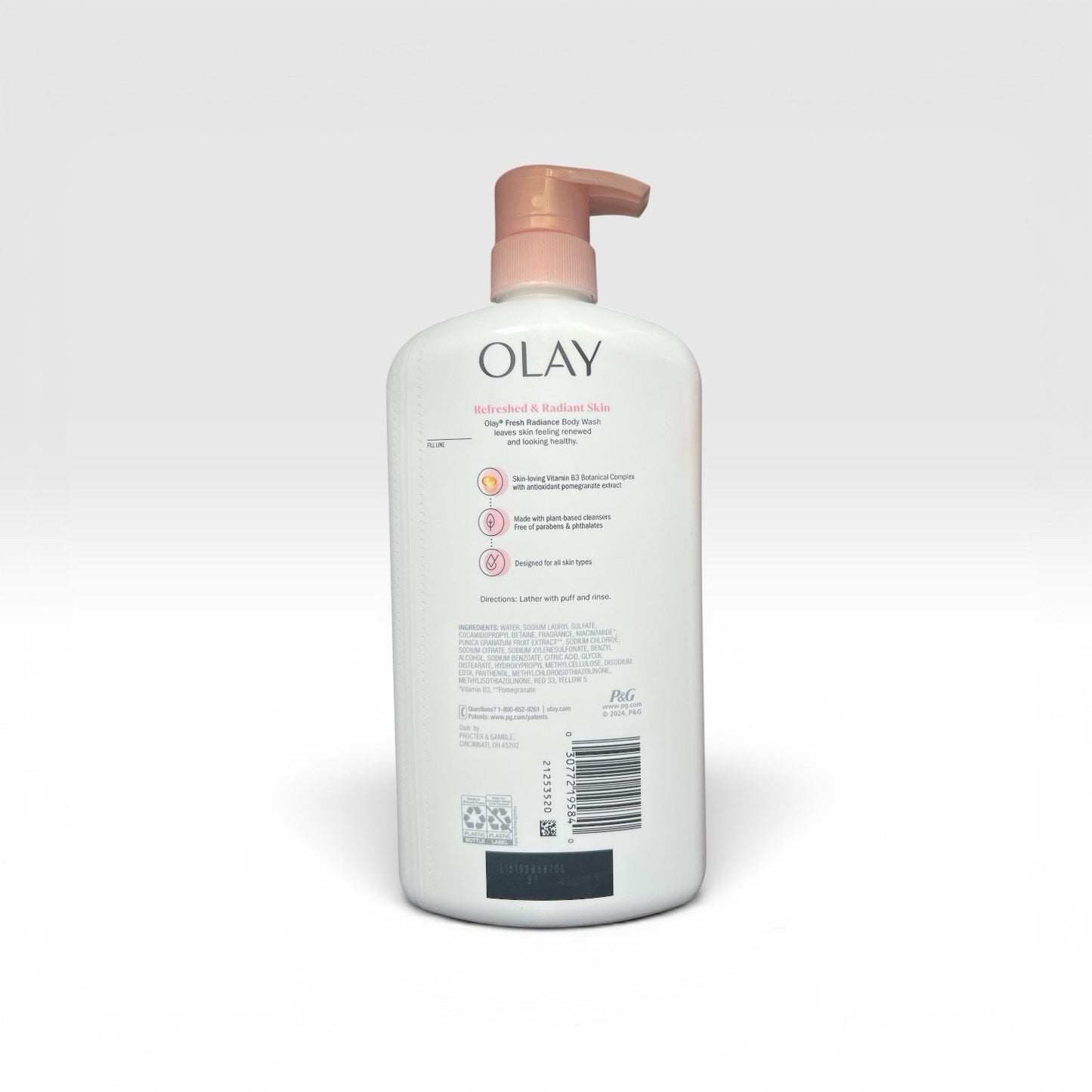 Olay Fresh Radiance Body Wash – Strawberry Mint Scent