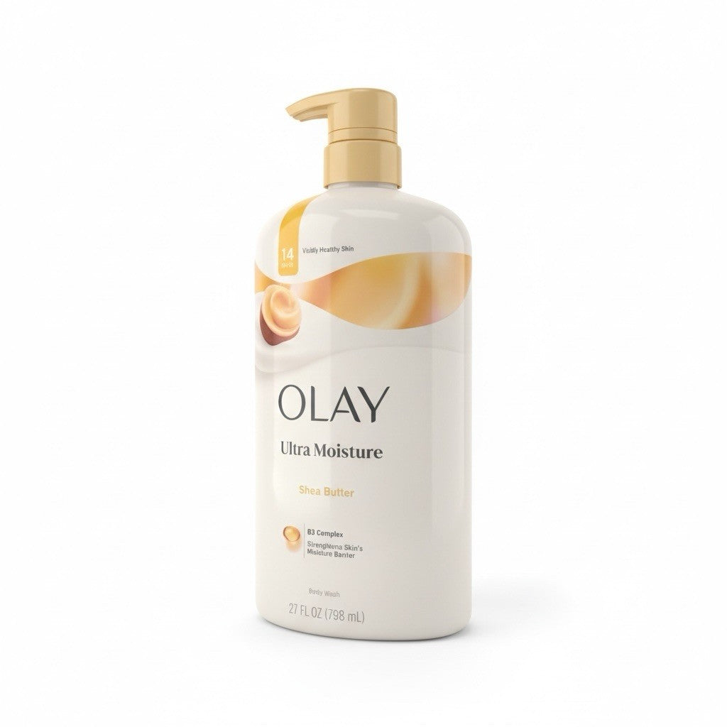 Olay Ultra Moisture Shea Butter Body Wash 27oz Hydrating Moisturizing | Bazrify