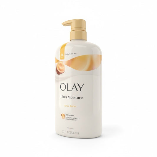 Olay Ultra Moisture Shea Butter Body Wash Hydrating Moisturizing Formula 27 fl oz