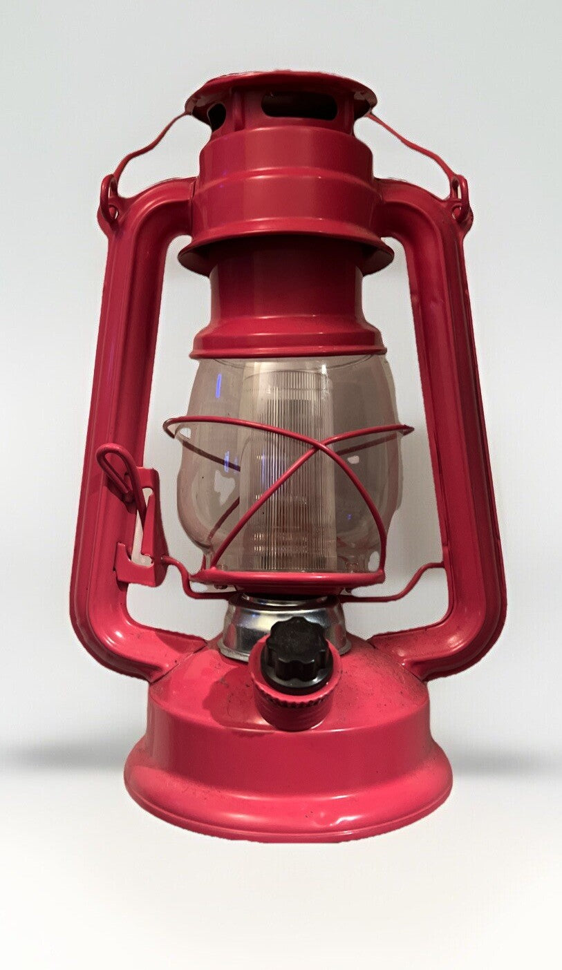 Pink Lantern Decorative Lantern Candle Holder Vintage Style Tabletop or Hanging
