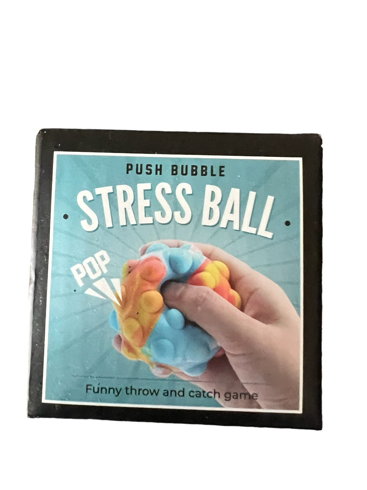 Push Bubble Stress Ball Sensory Stress Reliever Fidget Toy Fun Family | Bazrify