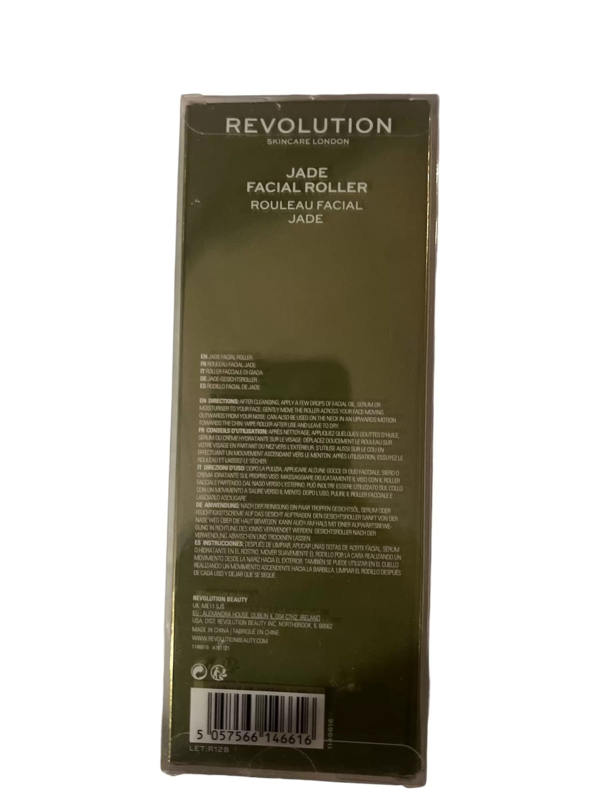 Jade Facial Roller, Anti-Aging Lifting Tool, Revolution