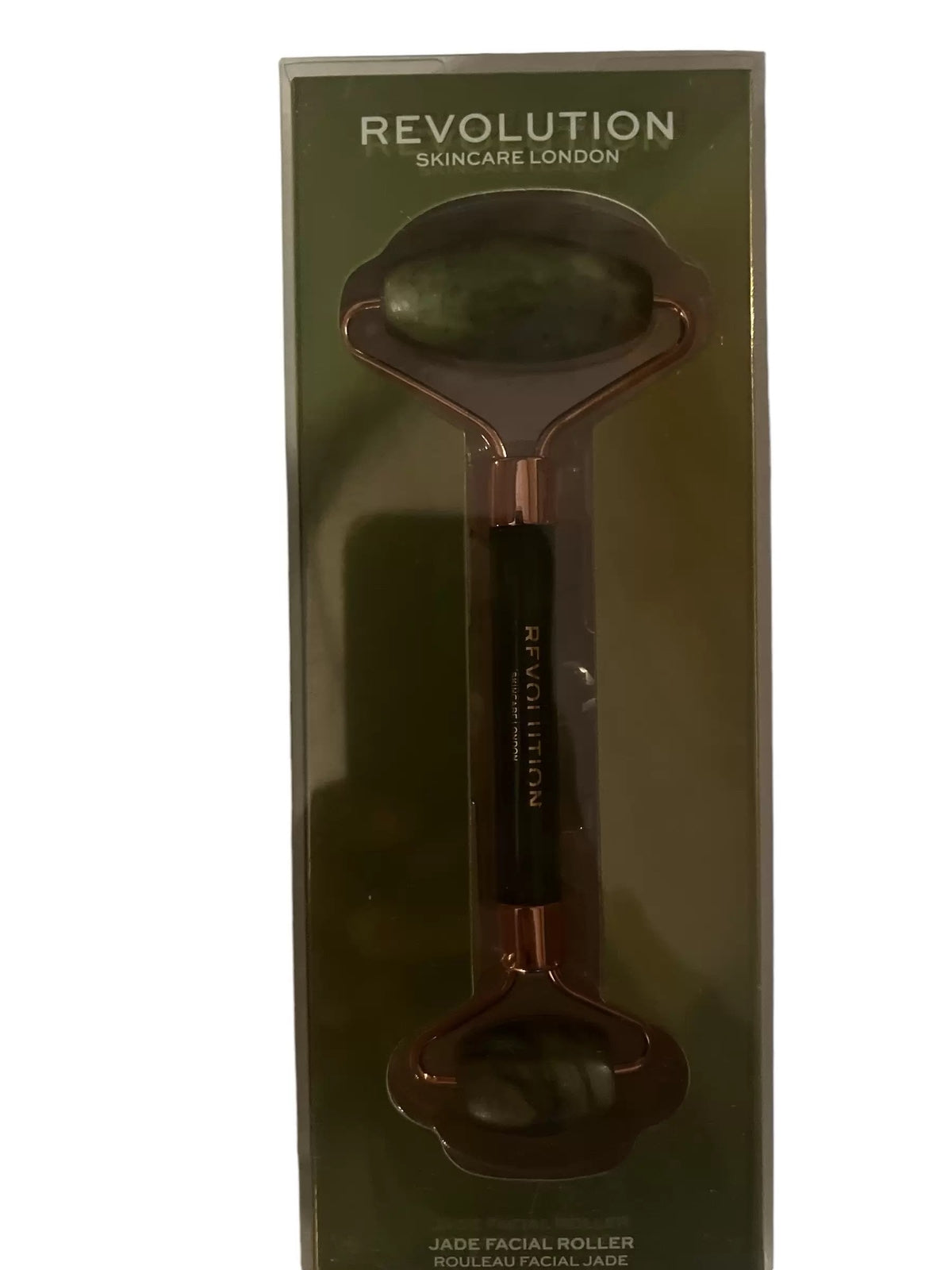 Jade Facial Roller, Anti-Aging Lifting Tool, Revolution