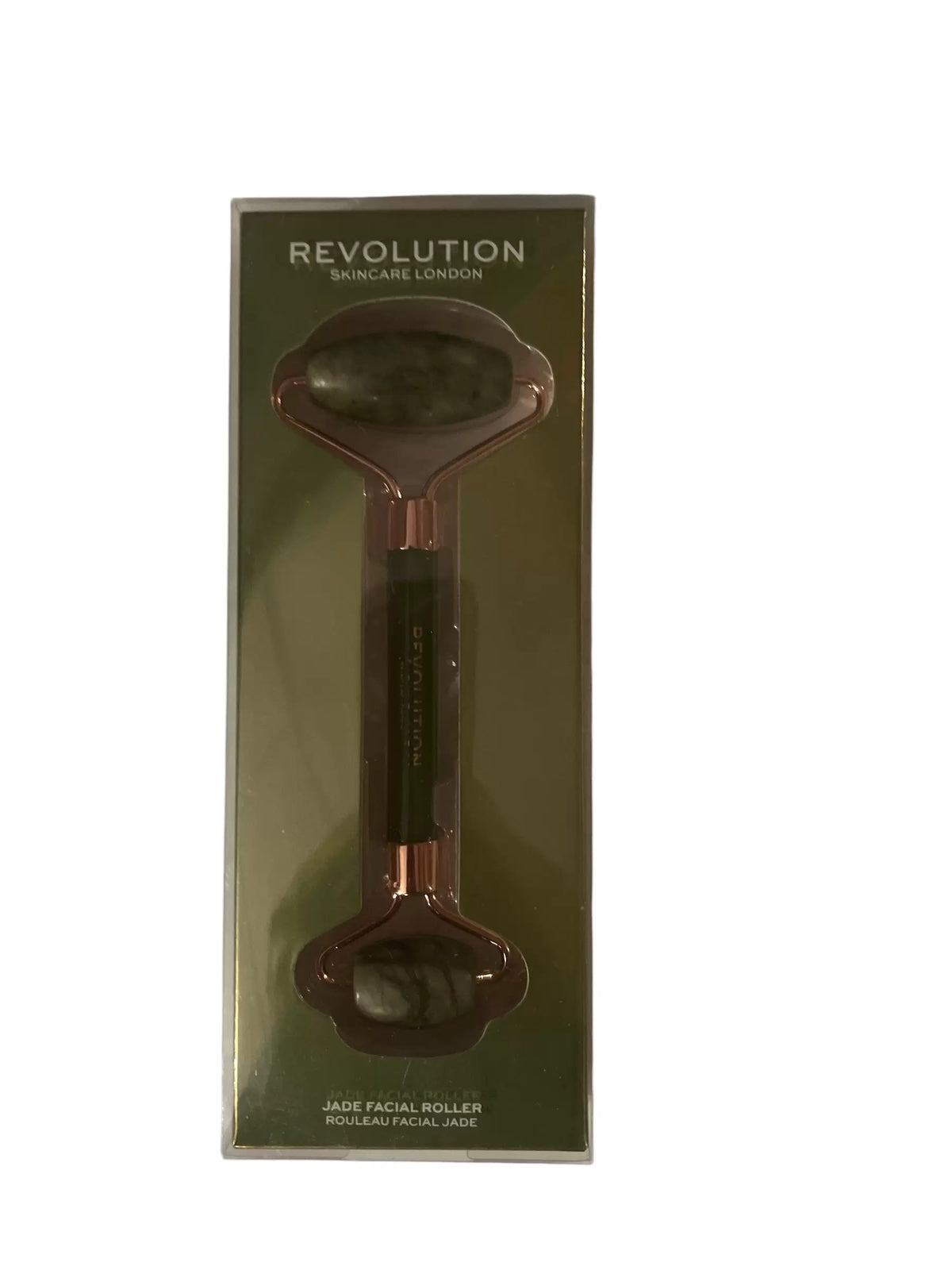 Revolution Skincare London Jade Facial Roller Anti-Aging Lifting Skincare Tool