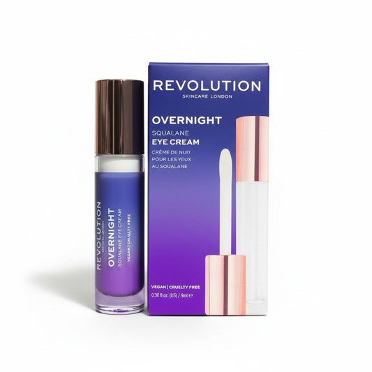 Revolution Skincare London Overnight Squalane Eye Cream Vegan and Cruelty-Free