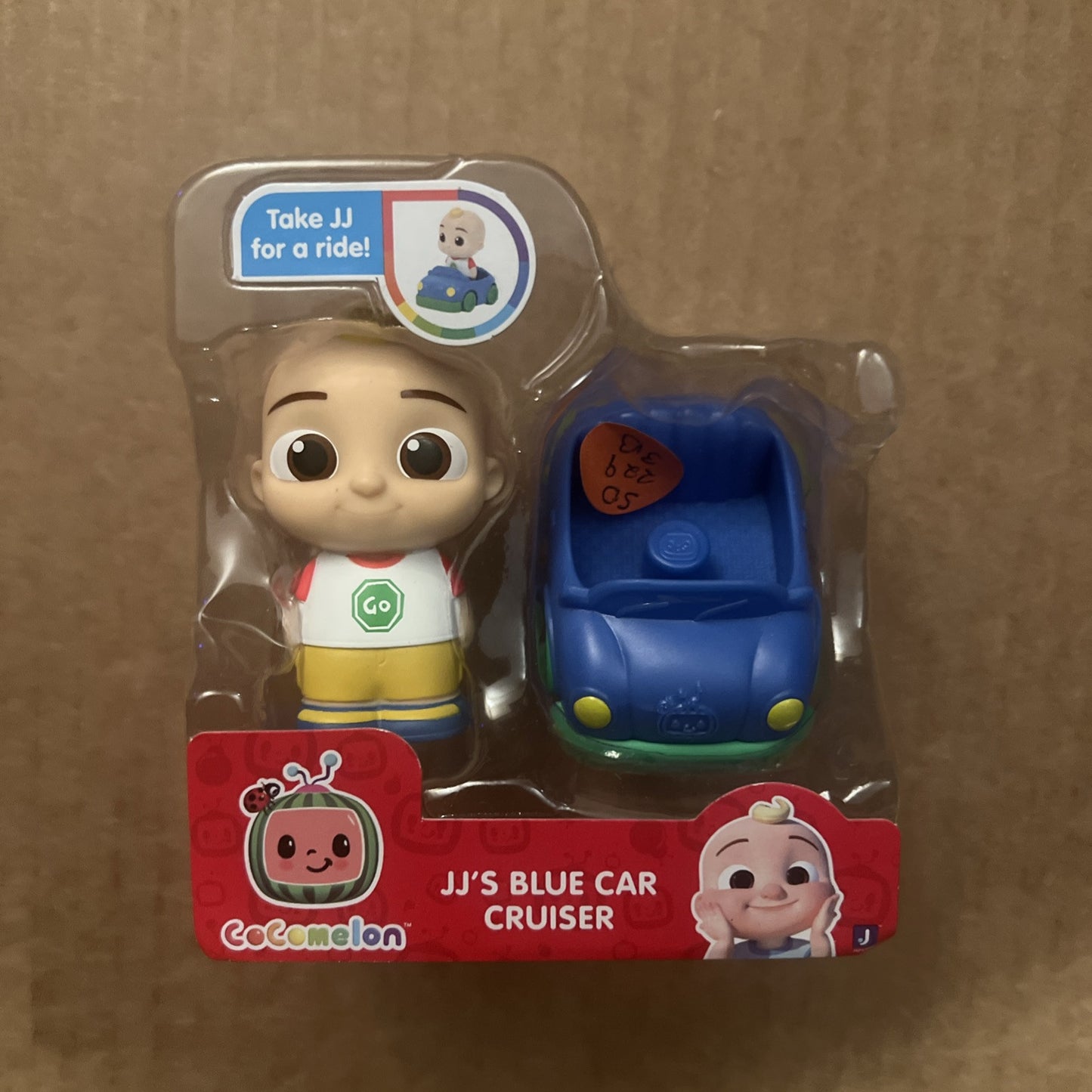 CoComelon JJ Blue Car Cruiser & 2.5 Inch Figure Playset