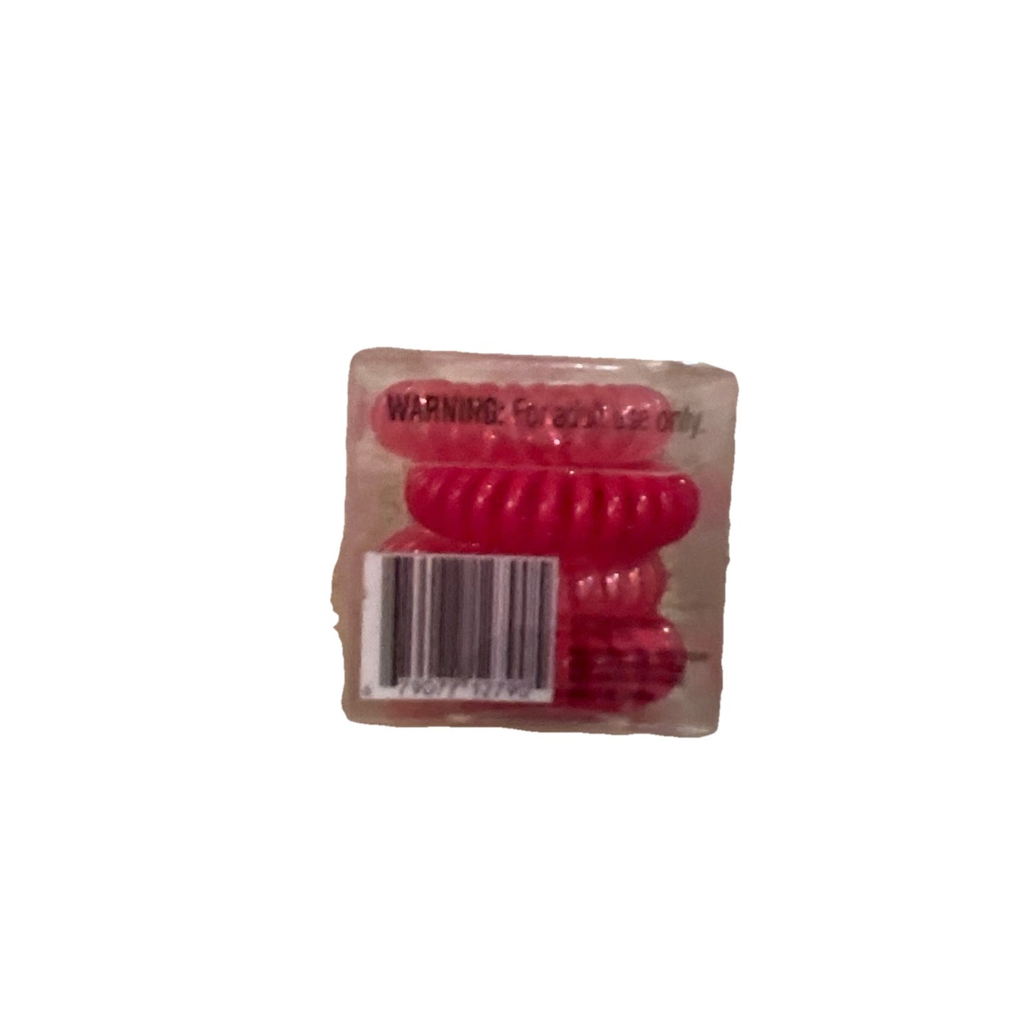 Pink Spiral Hair Coils 4-Pack Hair Ties - Groovi Beauty
