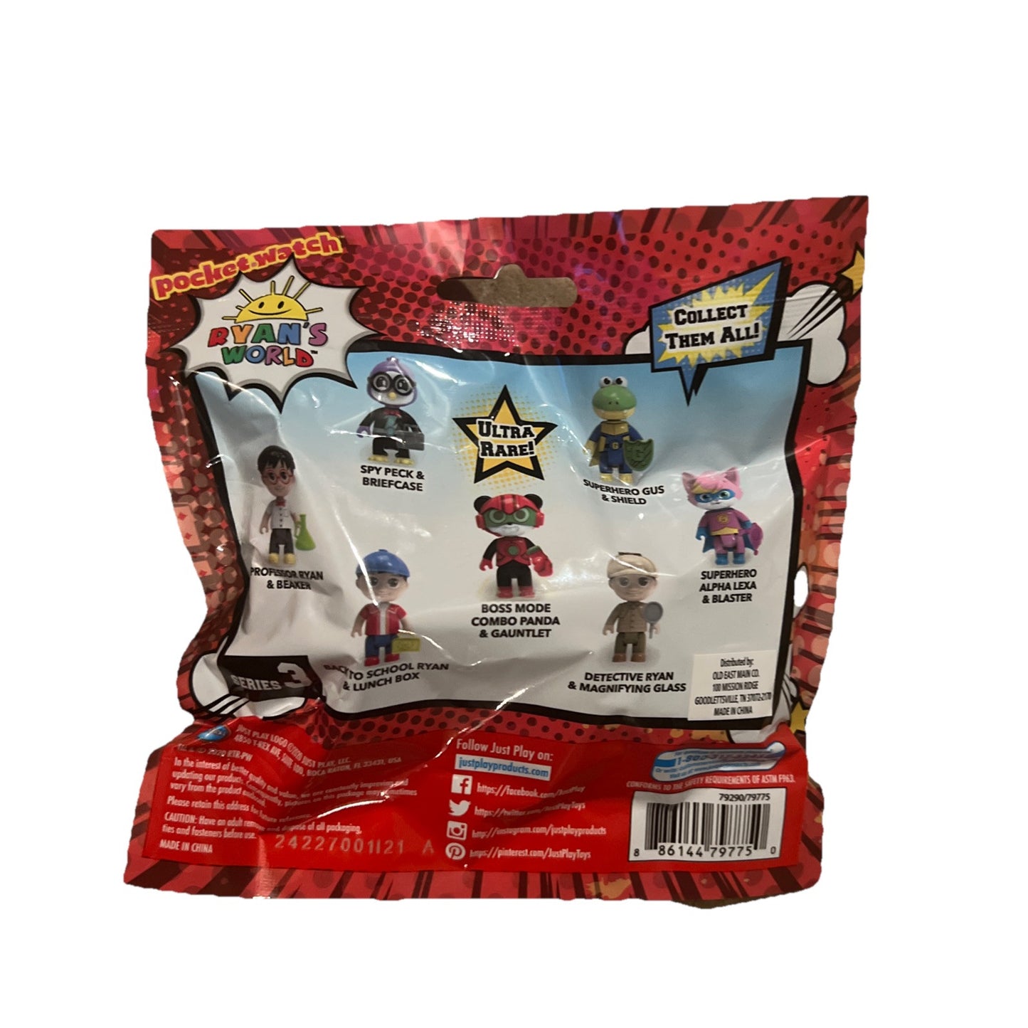 Ryan's World Series 3 Mystery Figure Blind Bag - Just Play