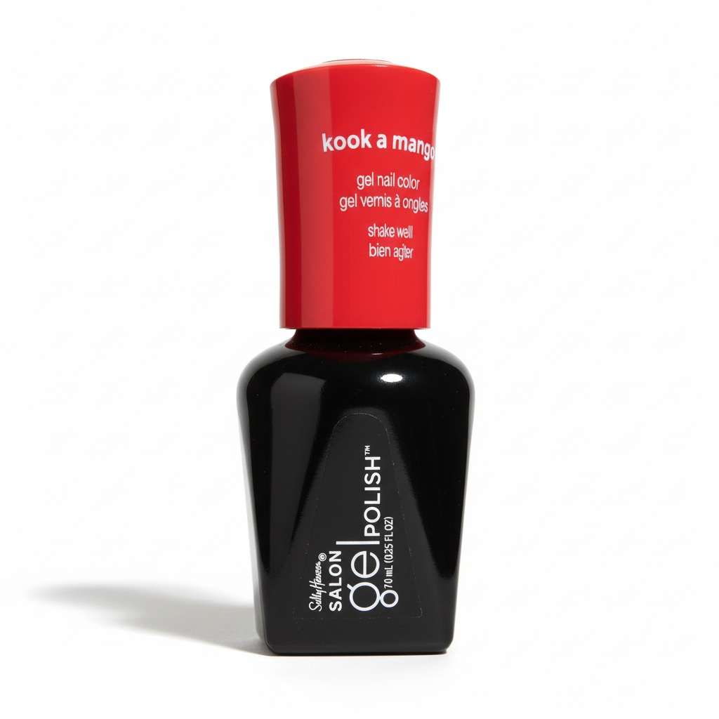 Sally Hansen Salon Pro Gel Nail Polish Kook a Mango Long Lasting Glossy 0.24oz | Bazrify