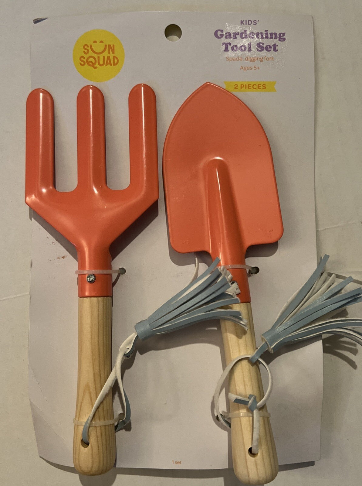 Sun Squad Kids Gardening Tool Set Fork & Spade Outdoor Play