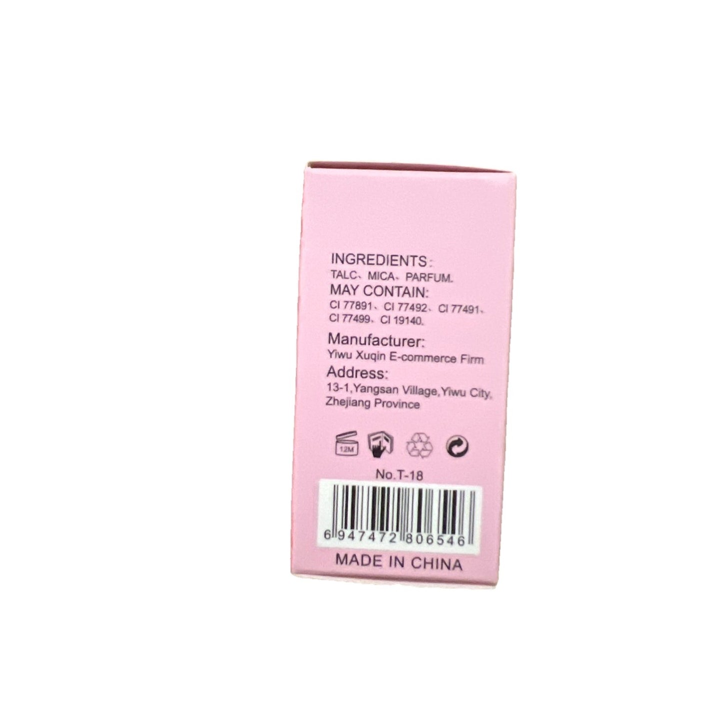 Face Highlighter Powder Spray Metallic 3g by Teayason