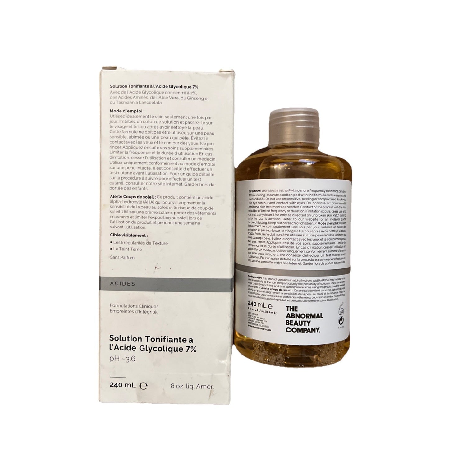 Glycolic Acid 7% Toning Solution 240ml – The Ordinary