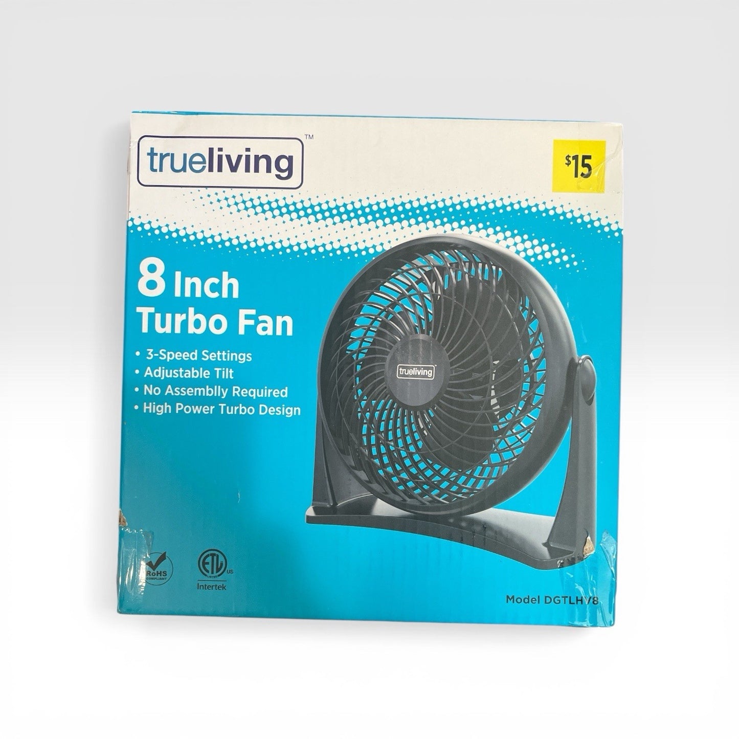 True Living 8 Inch High Velocity Turbo Fan – Home & Office